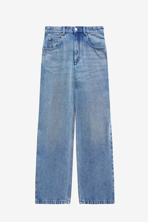 Bymara Flowing Loose-Fitting Denim Jeans Bymara Flowing Loose-Fitting Denim Jeans