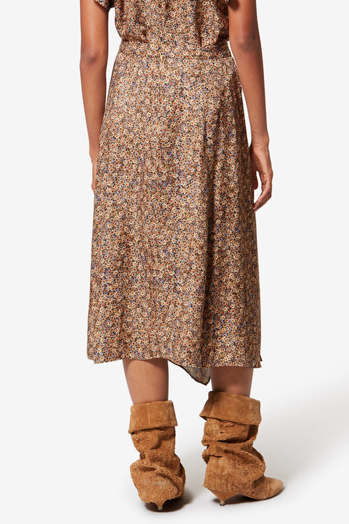 Cacia Floral Silk Jacquard Underskirt Cacia Floral Silk Jacquard Underskirt