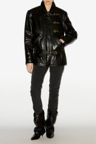 Caitlyn Biker Style Leather Jacket Caitlyn Biker Style Leather Jacket