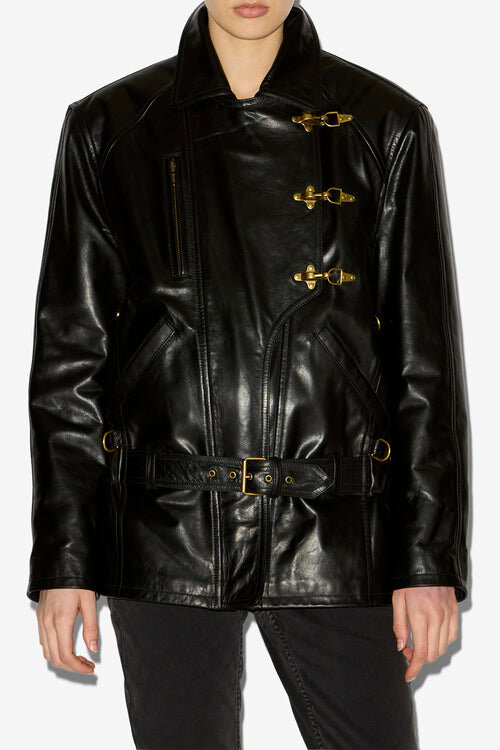 Caitlyn Biker Style Leather Jacket Caitlyn Biker Style Leather Jacket