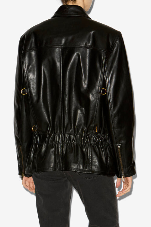 Caitlyn Biker Style Leather Jacket Caitlyn Biker Style Leather Jacket