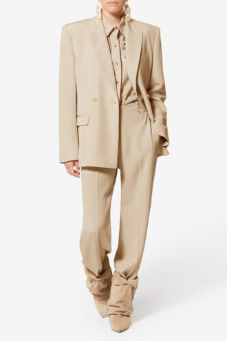 Calie Silk Crepe Jacket