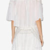 Carmen Gathered Cotton Voile Top Carmen Gathered Cotton Voile Top