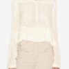 Carolia Pleated Crepe Blouse Carolia Pleated Crepe Blouse