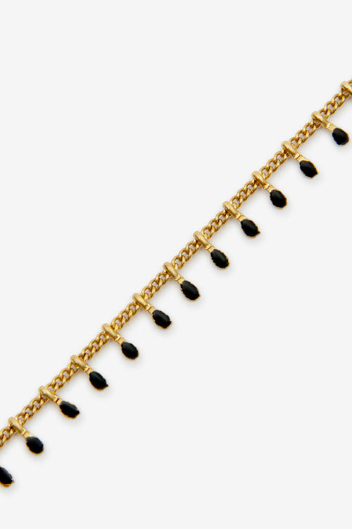Casablanca Gold-Finish Brass Chain Bracelet Casablanca Gold-Finish Brass Chain Bracelet