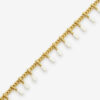 Casablanca Gold-Finish Brass Chain Bracelet Casablanca Gold-Finish Brass Chain Bracelet