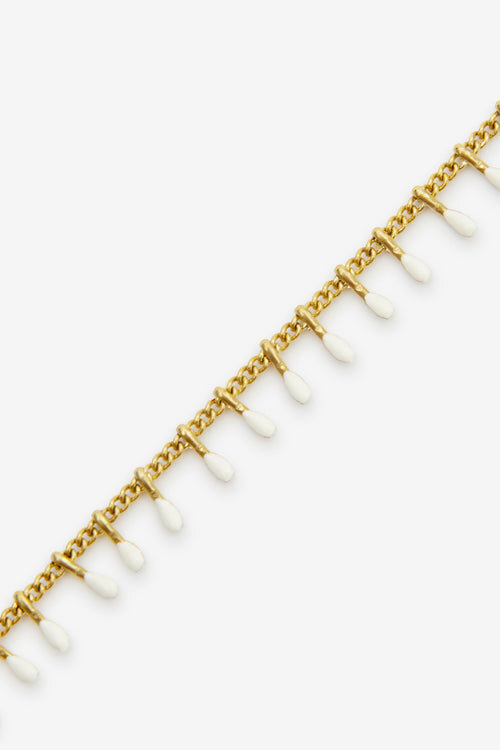 Casablanca Gold-Finish Brass Chain Bracelet Casablanca Gold-Finish Brass Chain Bracelet