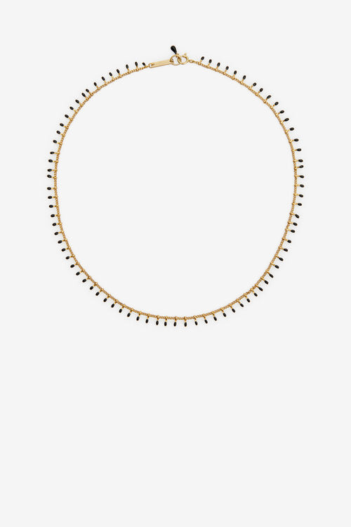 Casablanca Gold-Finish Brass Chain Necklace Casablanca Gold-Finish Brass Chain Necklace