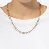 Casablanca Gold-Finish Brass Chain Necklace Casablanca Gold-Finish Brass Chain Necklace