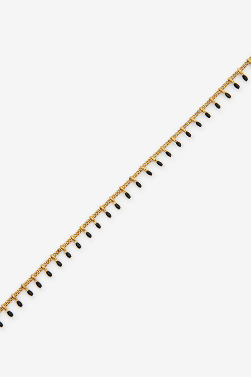 Casablanca Gold-Finish Brass Chain Necklace Casablanca Gold-Finish Brass Chain Necklace