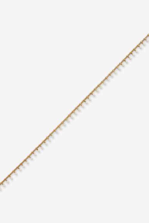 Casablanca Gold-Finish Brass Chain Necklace Casablanca Gold-Finish Brass Chain Necklace