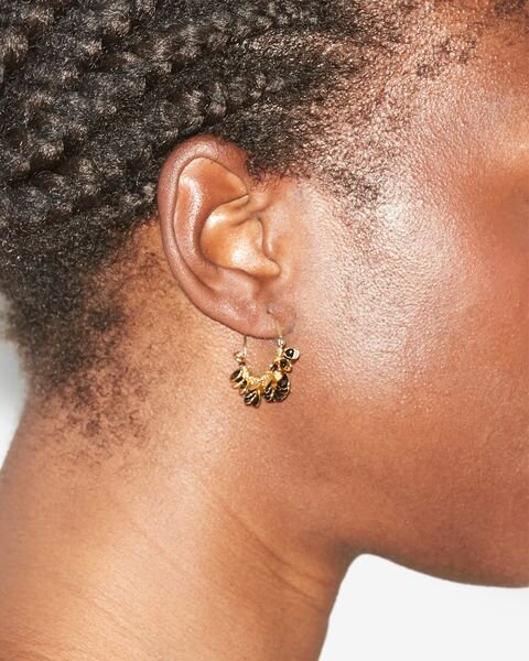 Casablanca Gold-Tone Creole Earrings Casablanca Gold-Tone Creole Earrings