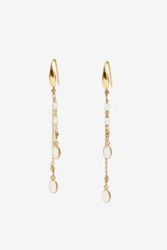 Casablanca Gold-Tone Tassel Earrings