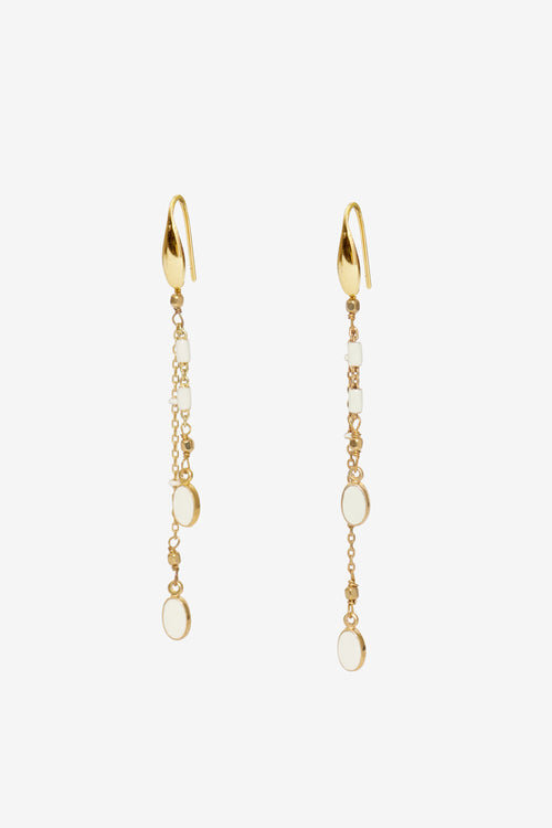 Casablanca Gold-Tone Tassel Earrings Casablanca Gold-Tone Tassel Earrings
