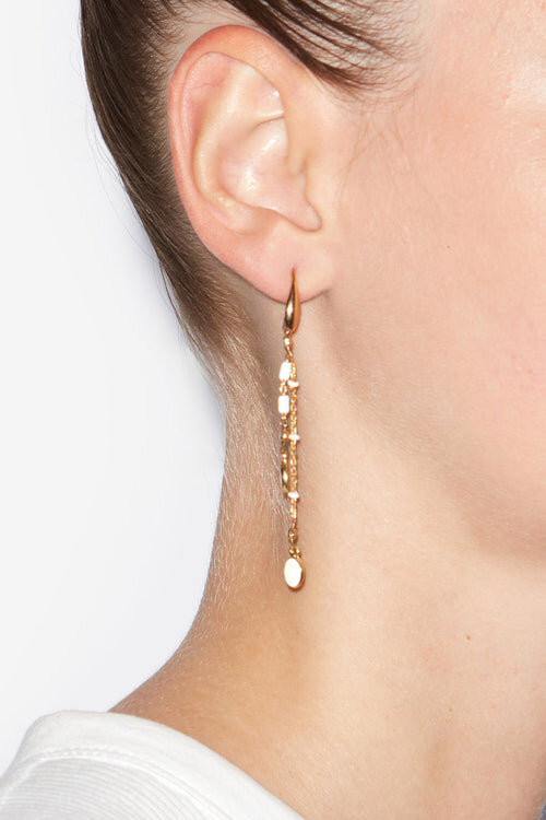 Casablanca Gold-Tone Tassel Earrings Casablanca Gold-Tone Tassel Earrings