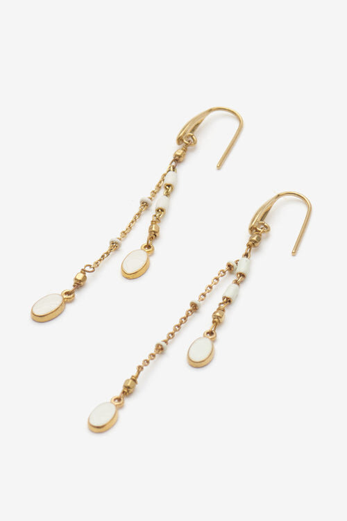 Casablanca Gold-Tone Tassel Earrings Casablanca Gold-Tone Tassel Earrings