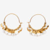 Casablanca Golden Hoop Earrings Casablanca Golden Hoop Earrings