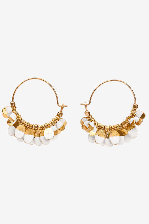 Casablanca Golden Hoop Earrings Casablanca Golden Hoop Earrings
