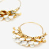 Casablanca Golden Hoop Earrings Casablanca Golden Hoop Earrings