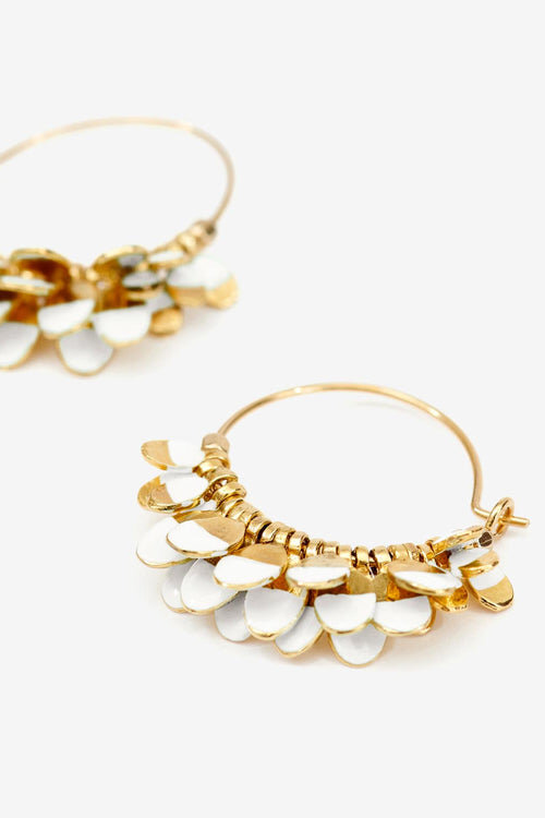 Casablanca Golden Hoop Earrings Casablanca Golden Hoop Earrings