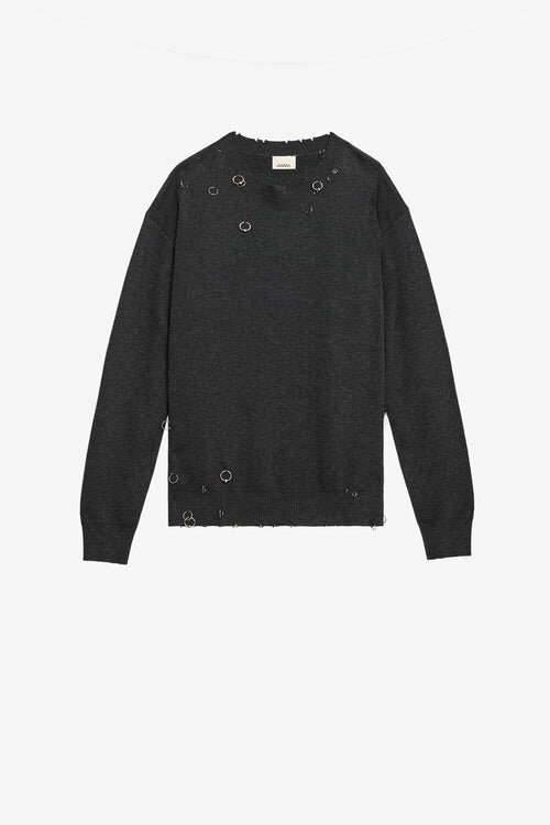 Cassandre Wool Sweater with Rings Cassandre Wool Sweater with Rings