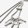 Cassy Double Brass Key Ring Cassy Double Brass Key Ring