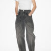 Catarina Denim Jeans with Quilted Details Catarina Denim Jeans with Quilted Details