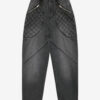 Catarina Denim Jeans with Quilted Details Catarina Denim Jeans with Quilted Details