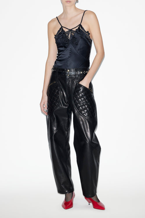 Catarina Lambskin Leather Pants Catarina Lambskin Leather Pants