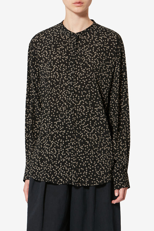 Catchell Flowing Origami Print Blouse Catchell Flowing Origami Print Blouse