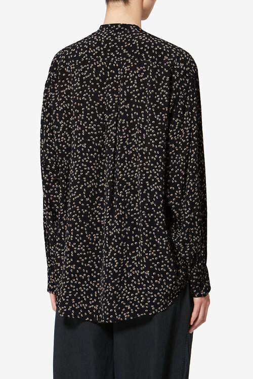 Catchell Flowing Origami Print Blouse Catchell Flowing Origami Print Blouse