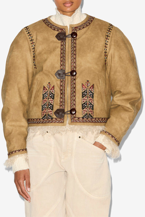 Cely Faux Shearling Jacket Cely Faux Shearling Jacket