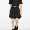 Celyana Short Gathered Cotton Dress Celyana Short Gathered Cotton Dress