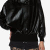 Cendrine Leather Sweatshirt Cendrine Leather Sweatshirt