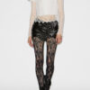 Chani Draped Leather Mini Skirt Chani Draped Leather Mini Skirt