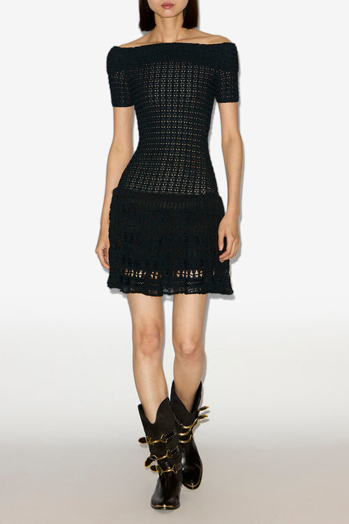 Charlotte Short Crochet Dress Charlotte Short Crochet Dress