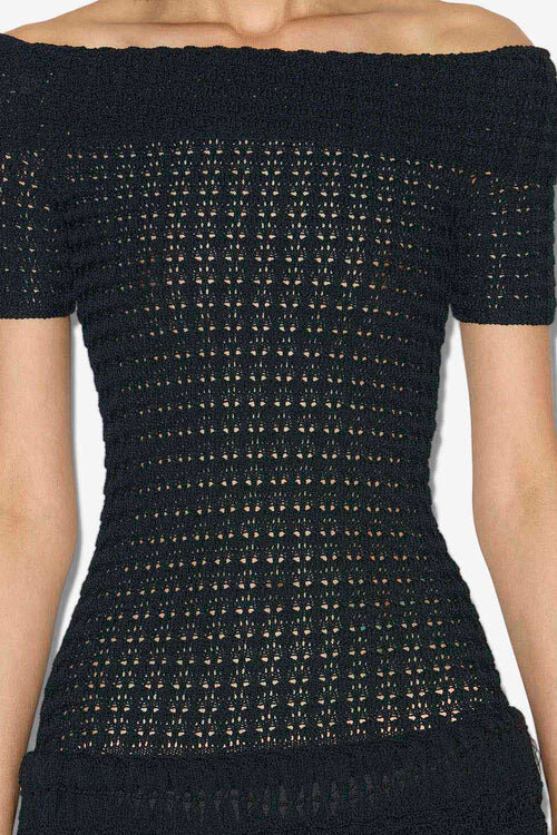 Charlotte Short Crochet Dress Charlotte Short Crochet Dress