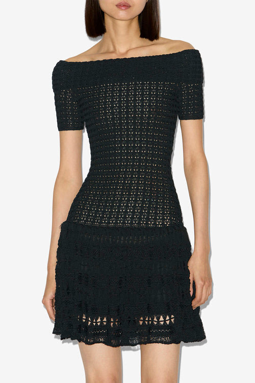 Charlotte Short Crochet Dress Charlotte Short Crochet Dress