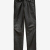 Chazia Straight-Leg Leather Pants Chazia Straight-Leg Leather Pants