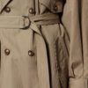 Chilma Striped Cotton Trench Coat Chilma Striped Cotton Trench Coat