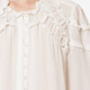 Christa Gathered Cotton Blouse Christa Gathered Cotton Blouse