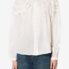 Christa Gathered Cotton Blouse Christa Gathered Cotton Blouse