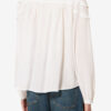 Christa Gathered Cotton Blouse Christa Gathered Cotton Blouse