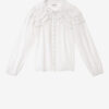 Christa Gathered Cotton Blouse Christa Gathered Cotton Blouse