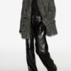 Ciara Wide-Leg Leather Pants