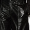 Ciara Wide-Leg Leather Pants
