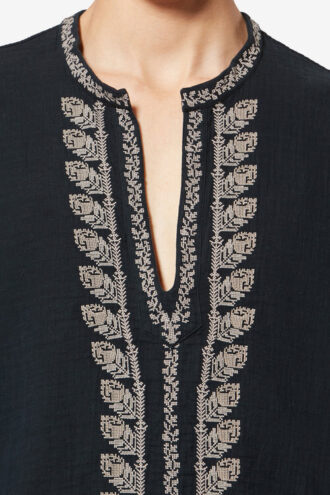 Cizalie Embroidered Cotton Gauze Blouse Cizalie Embroidered Cotton Gauze Blouse