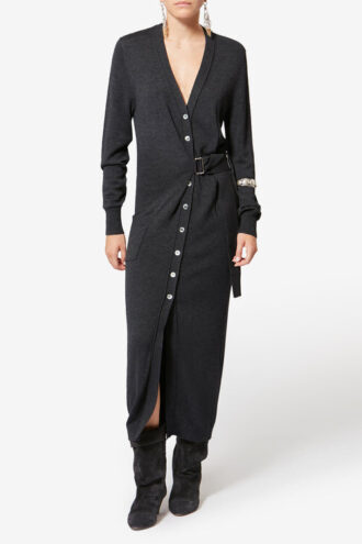 Constance Wool Wrap Dress
