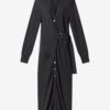 Constance Wool Wrap Dress