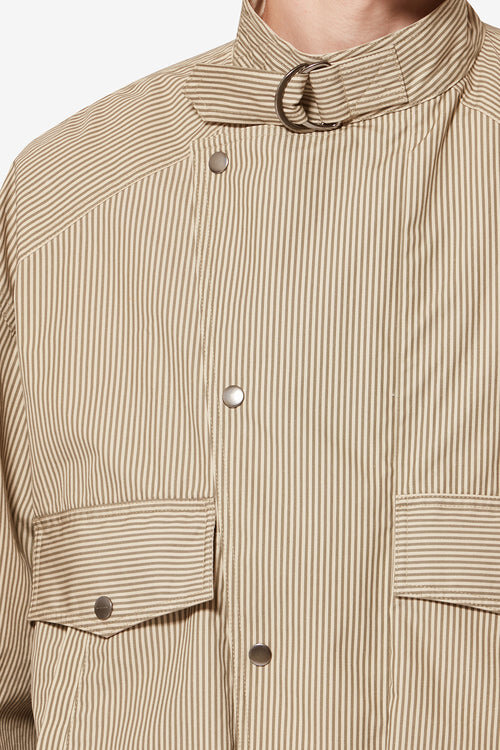 Corto Striped Cotton Jacket Corto Striped Cotton Jacket